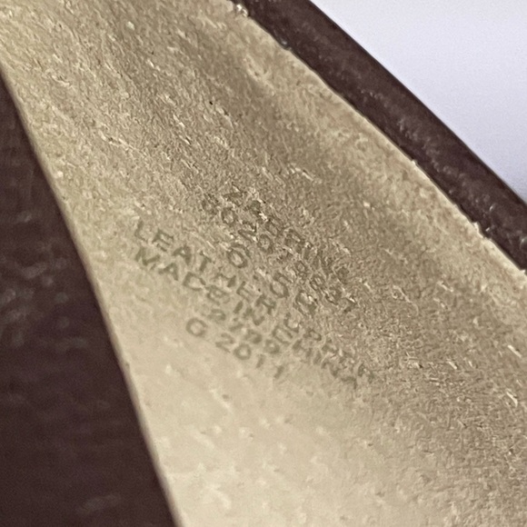 Lauren Ralph Lauren Zabrina Leather Pumps 3.5" Heels Chocolate Brown Size 6.5 B - Picture 4 of 11